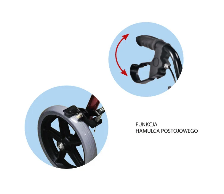 Роллатор для пожилых Comfort AR-022, Armedical