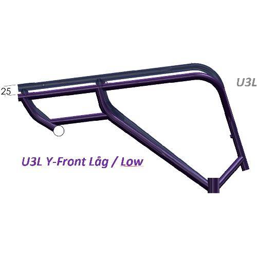 Активная инвалидная коляска Panthera U3 Light Y-front Low