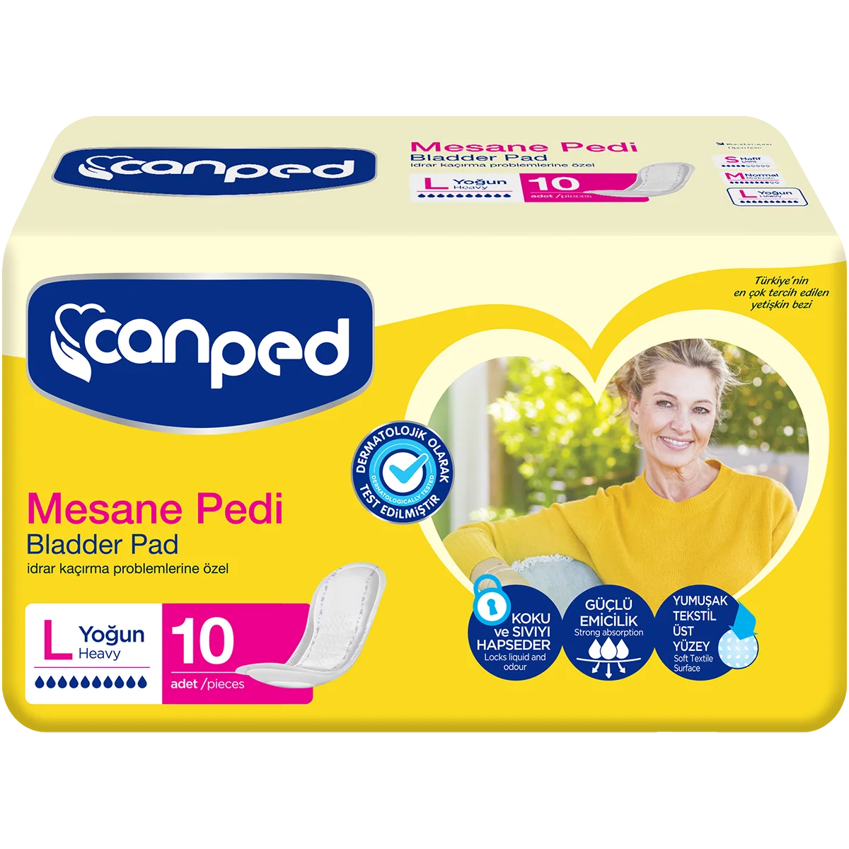Прокладки урологические для женщин Canped Bladder Pad L, 10 шт.