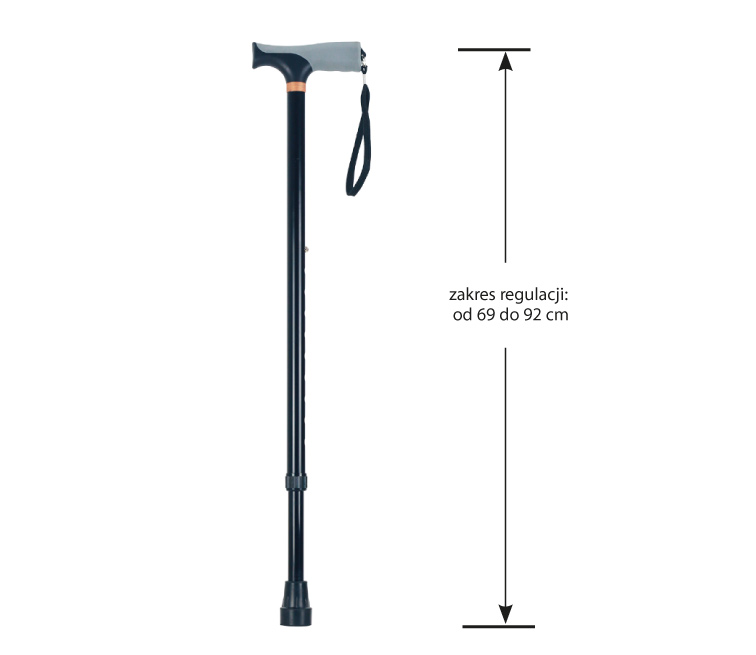 Трость опорная с мягким захватом AR-014, Armedical