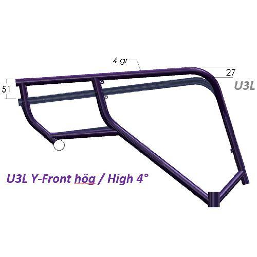 Активная инвалидная коляска Panthera U3 Light Y-front High 4°