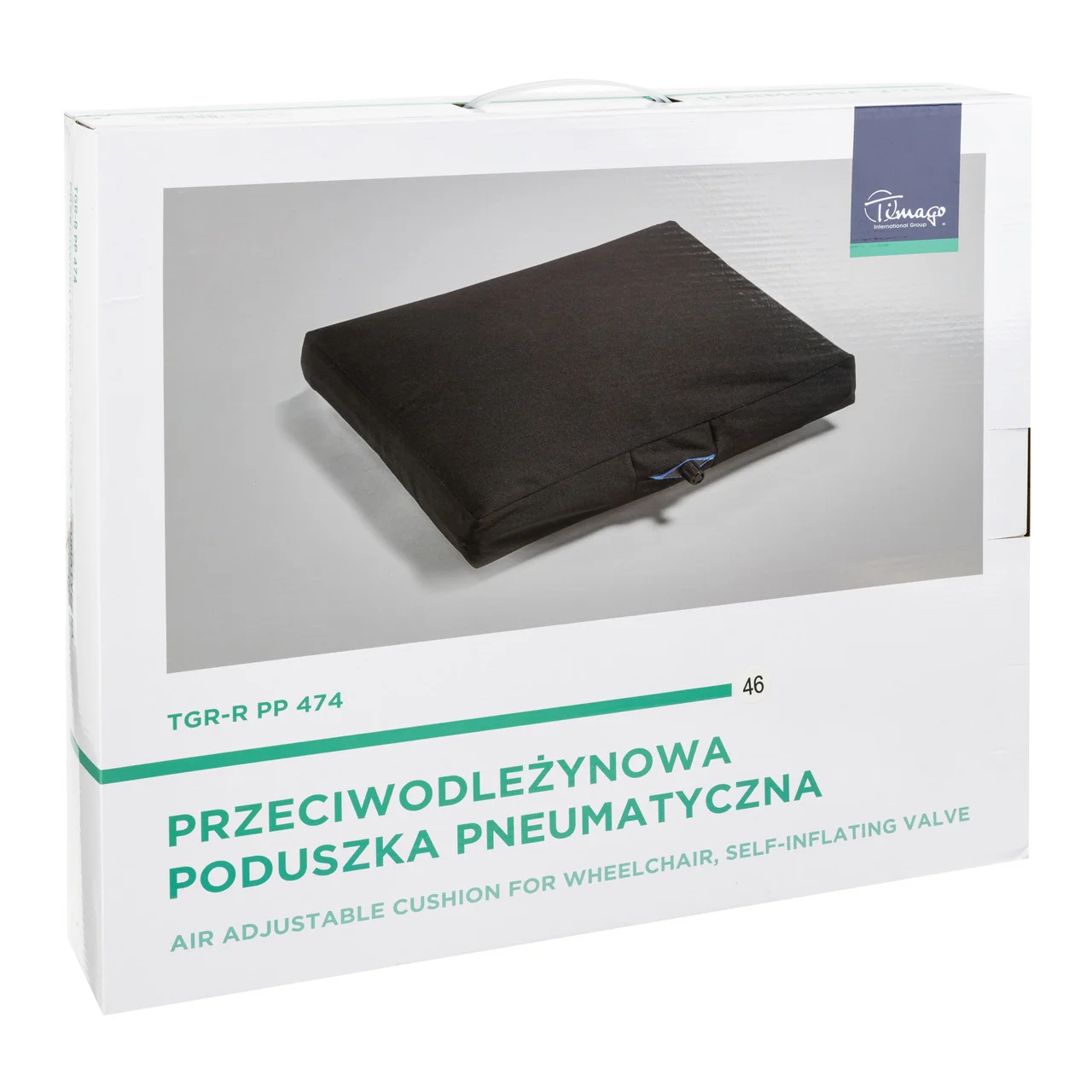 Подушка противопролежневая 41х40x8 см. TGR-R PP 474 Timago