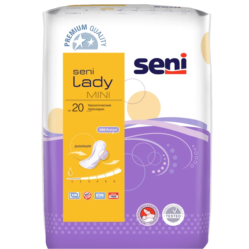Прокладки урологические для женщин Seni Lady Mini, 20 шт.
