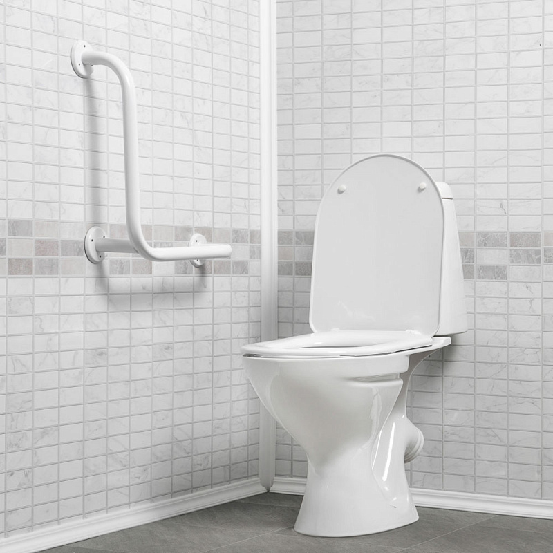 Поручень для ванной и туалета Lux 18 (40х40 см.), Ortonica